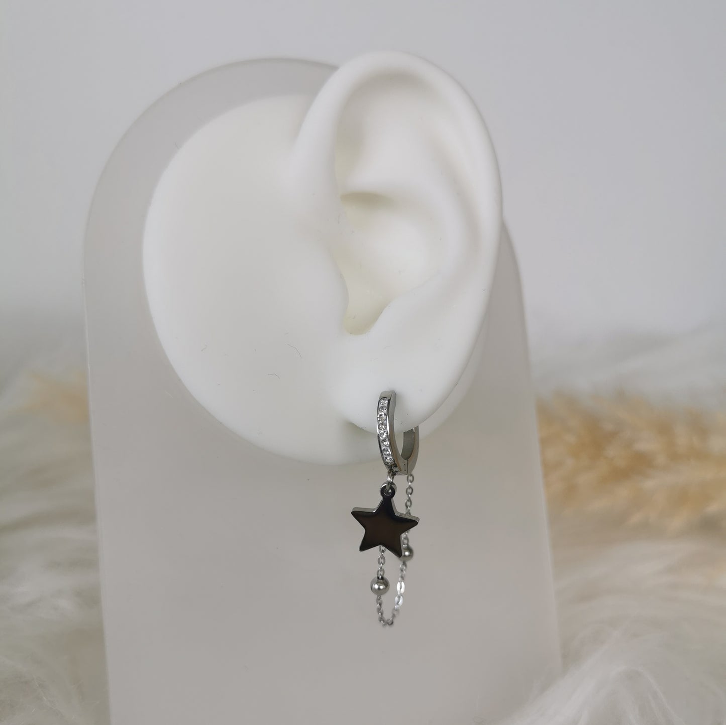 BOUCLES D'OREILLES ETOILE