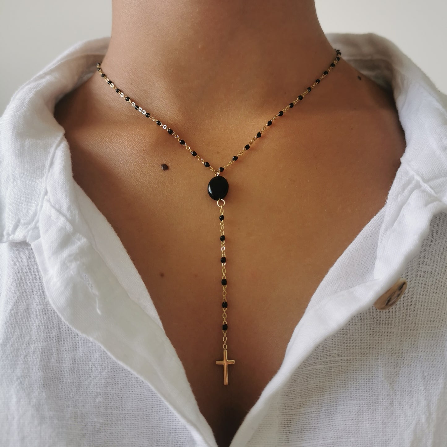 COLLIER CROIX LIVIA