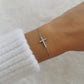 BRACELET CROIX STRASS