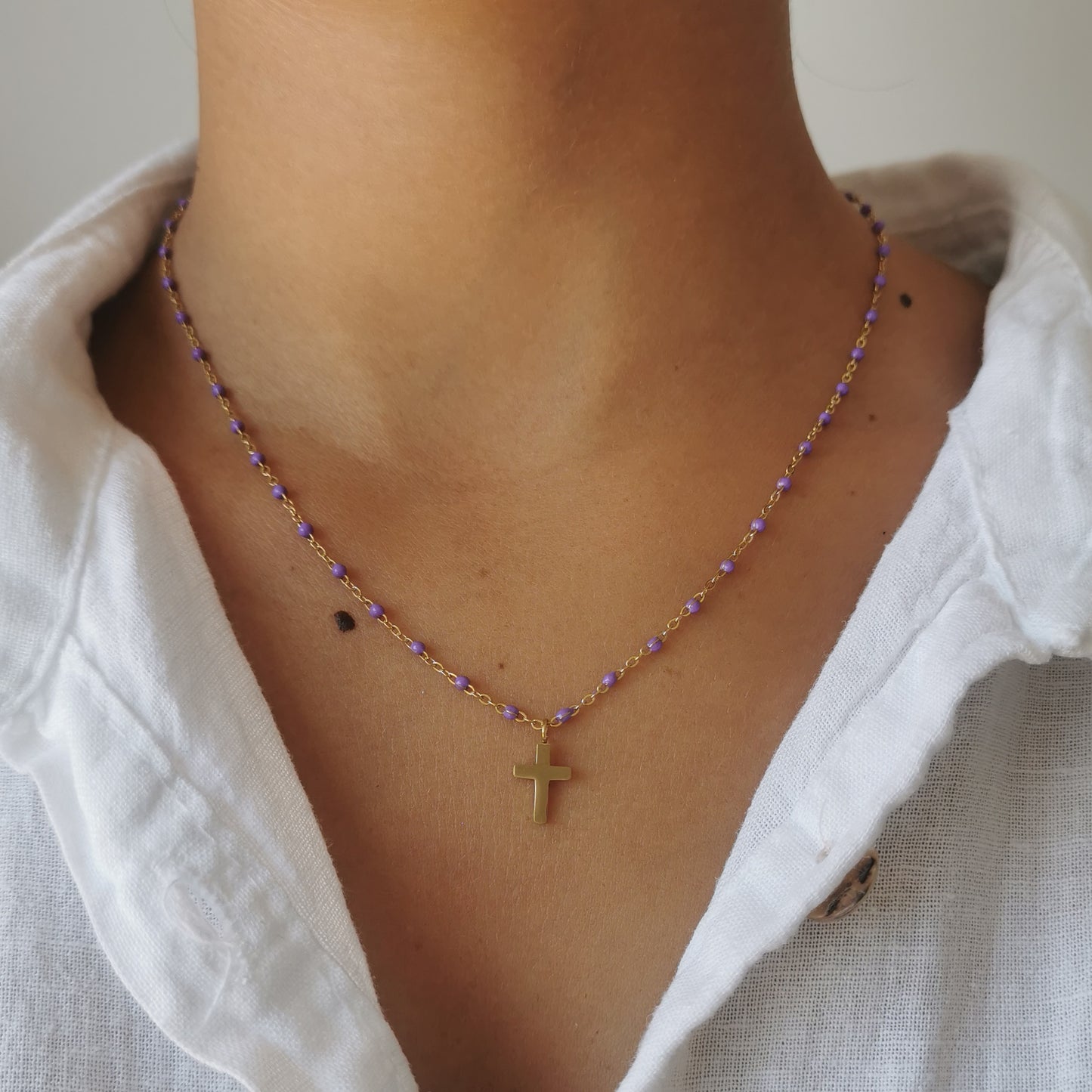 COLLIER CROIX DIVIN