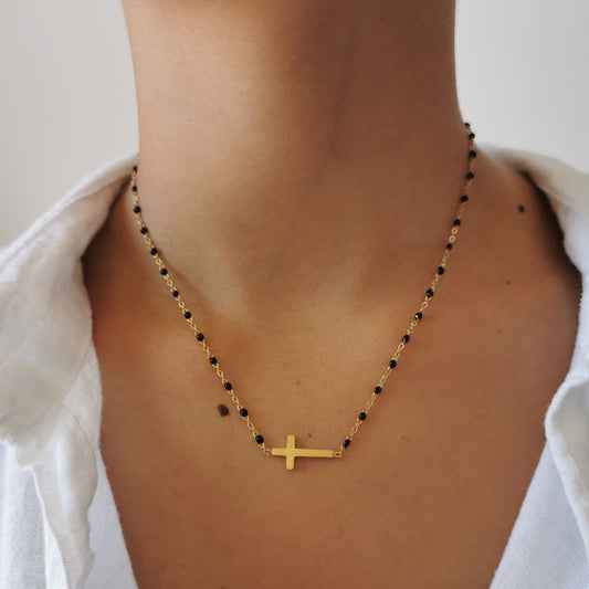 COLLIER CROIX GRACE