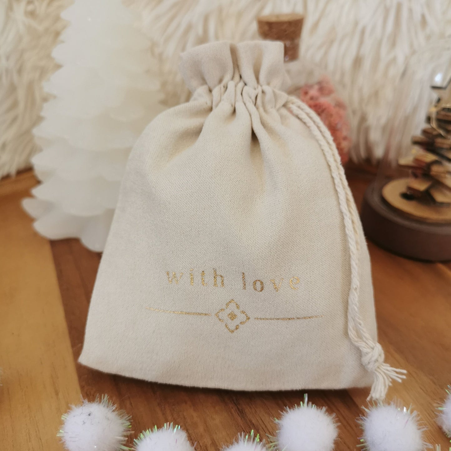 POCHONS EMBALLAGES CADEAUX "WITH LOVE"